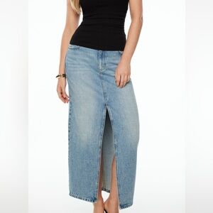 Dynamite Denim Maxi Skirt